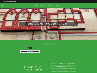 www.troquelescube.com snapshot