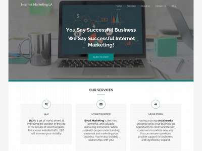 internetmarketingla.com snapshot