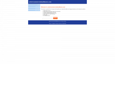 selectcommercialmailboxes.com snapshot
