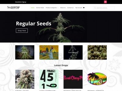supremeseedbank.com snapshot