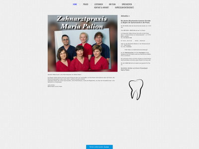 zahnarztpraxis-maria-palion.de snapshot