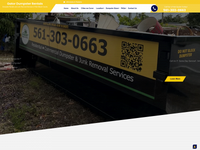 gatordumpsterrentals.net snapshot