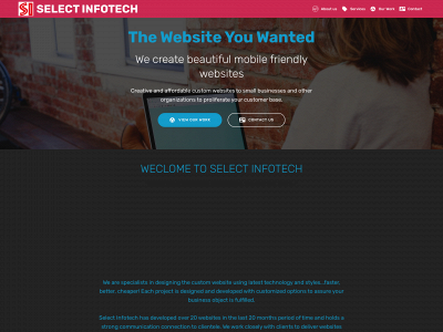 selectinfotech.com snapshot