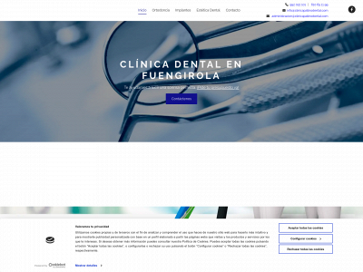 clinicapatinodental.com snapshot