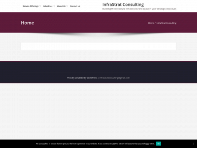 infrastratconsulting.com snapshot