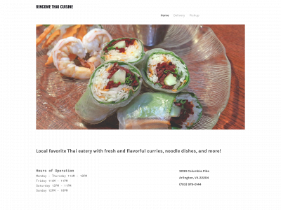 www.rincomethai.com snapshot