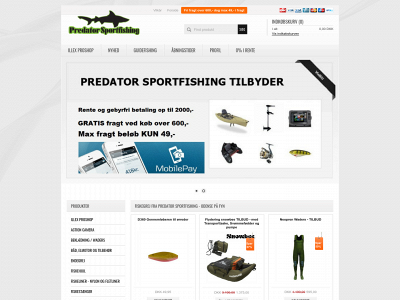 predatorsportfishing.dk snapshot