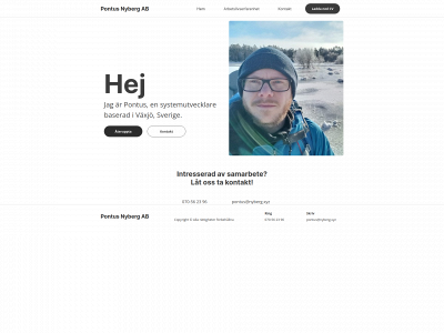 pontusnyberg.se snapshot