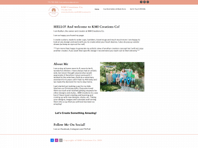 kmicreationsco.com snapshot