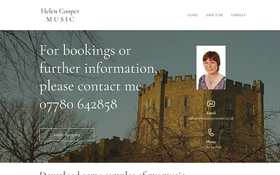 helencoopermusic.co.uk snapshot