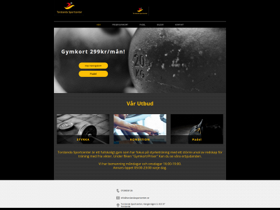 torslandasportcenter.se snapshot