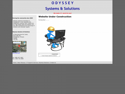odysseysolutions.com snapshot