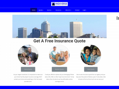 indiverseins.com snapshot