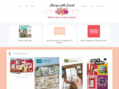 cardsandcraftswithcandi.com snapshot