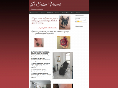 lesalonvincent.fr snapshot