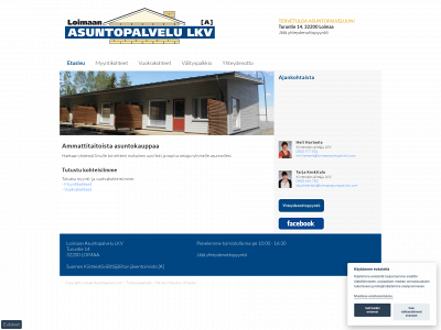 loimaanasuntopalvelu.fi snapshot