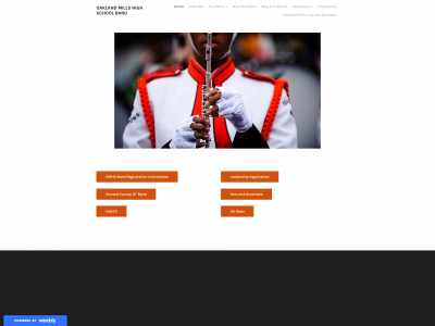 omband.weebly.com snapshot