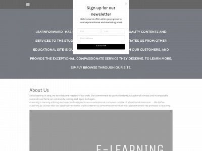learnforward.weebly.com snapshot