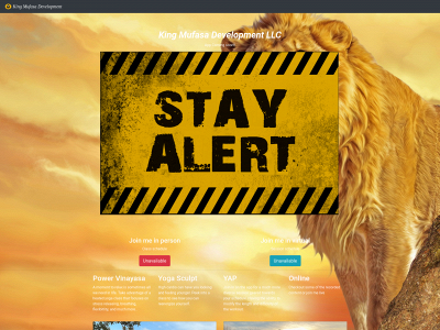 kingmufasadevelopment.com snapshot