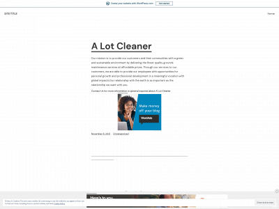 alotcleaner.wordpress.com snapshot