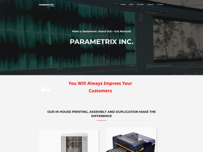 parametrixinc.com snapshot