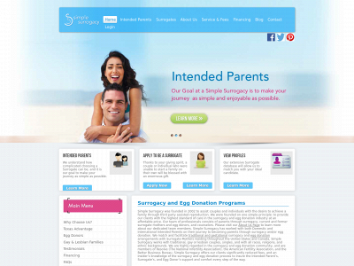 www.simplesurrogacy.com snapshot