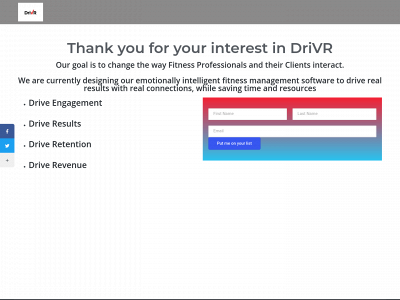 drivr.fit snapshot