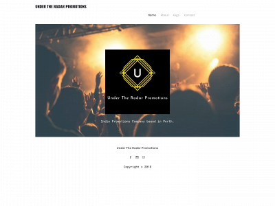 www.undertheradarpromotions.co.uk snapshot