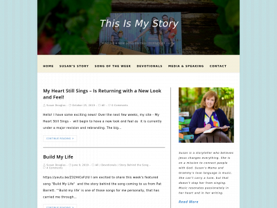 susanndouglas.com snapshot