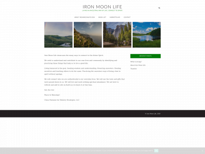 ironmoonlife.com snapshot
