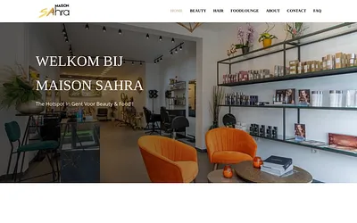 maisonsahra.be snapshot