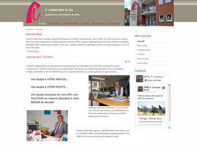 assurances-constant.be snapshot
