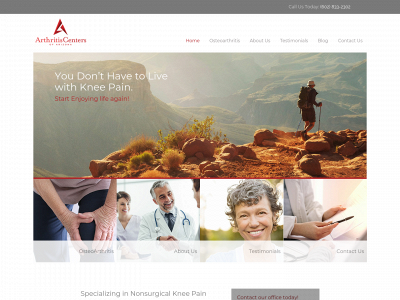 arthritiscentersofarizona.com snapshot