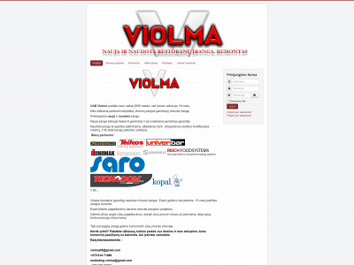violma.lt snapshot