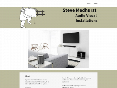 stevemedhurstaudiovisual.co.uk snapshot