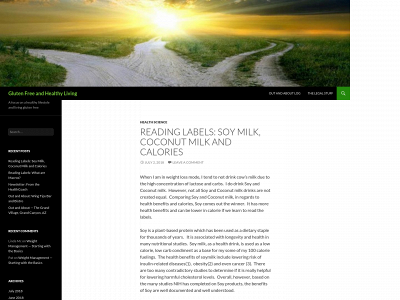 glutenfreeandhealthy.com snapshot