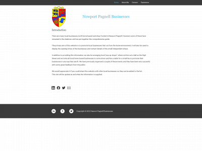 newportpagnellbusinesses.uk snapshot