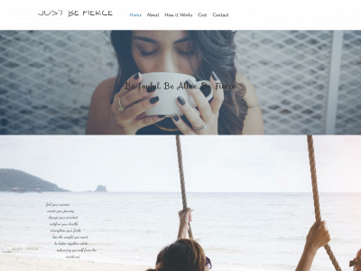 justbefierce.com snapshot
