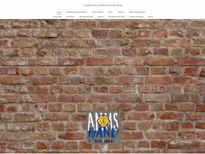 www.ammsband.org snapshot