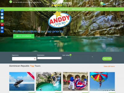 anddytours.com snapshot