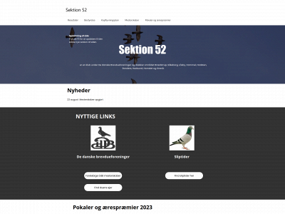 sektion52.dk snapshot
