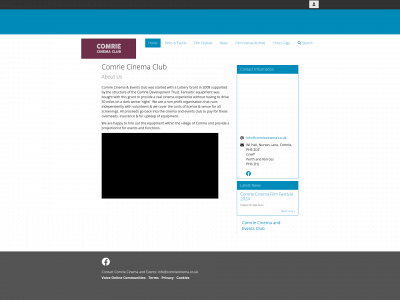 comriecinema.co.uk snapshot