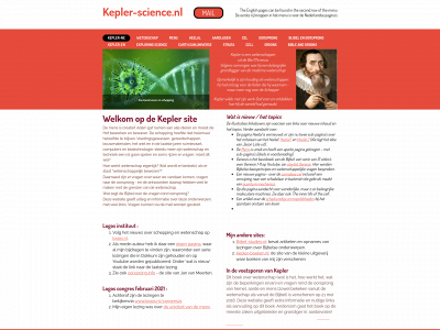 kepler-science.nl snapshot