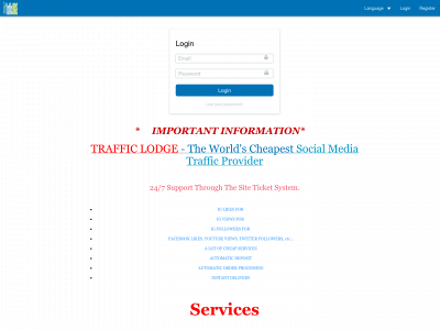 www.trafficlodge.com snapshot