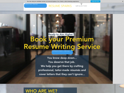 resumesparks.com snapshot