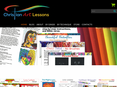 christianartlessons.com snapshot