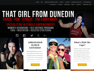 thatgirlfromdunedin.com snapshot