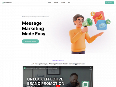 multi-message.com snapshot