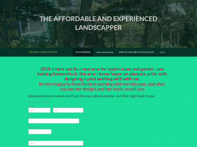 taylorslawnandgarden.weebly.com snapshot