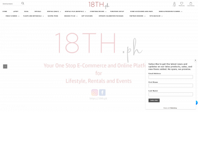 18th.ph snapshot